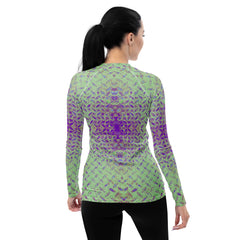 Turkish Tread Texture Women's Rash Guard