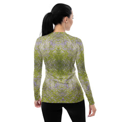 Velvet Venture Texture Women's Rash Guard