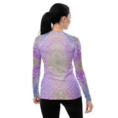 Microfiber Marathon Texture Women's Rash Guard