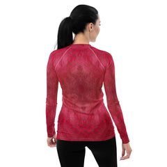 Velvet Victory Texture Women's Rash Guard