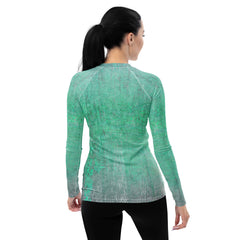 Microfiber Mastery Texture Women's Rash Guard