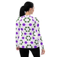 Cosmic Diamond Dreams Women's Rash Guard