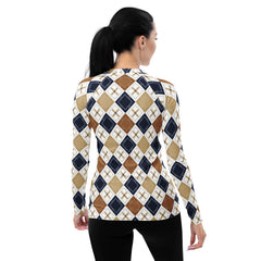 Eternal Diamonds All-Over Print Women's Rash Guard