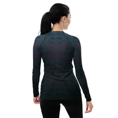 Floral print on the Meadow Melody Rash Guard