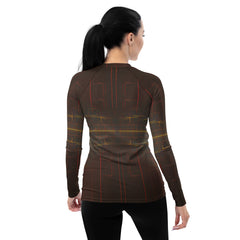 Ethereal Escape Women's Rash Guard - Side View