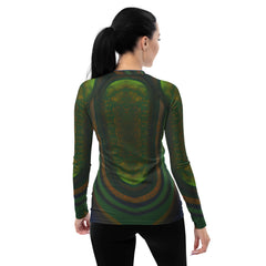 Tranquil Tropics Women's Rash Guard