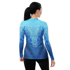 Stylish Mystic Mandala Rash Guard for Women.