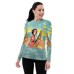 Fashionable Surfing 5-26 Women's Rash Guard with high-performance material