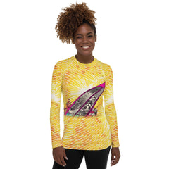 Stylish Surfing 5-35 Women's Rash Guard for enhanced water safety