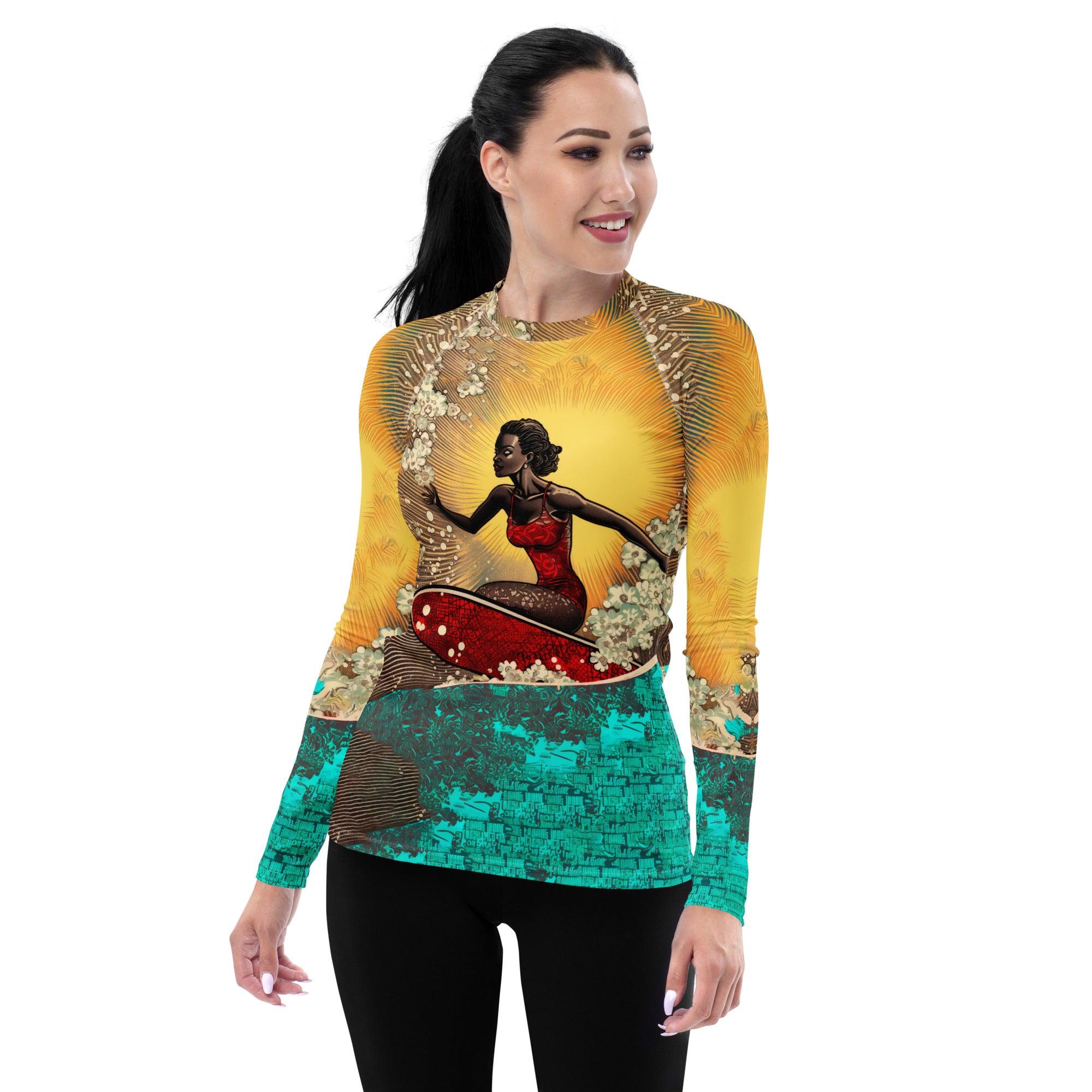 Surf Diva Rash Guard for Women - Beyond T-shirts