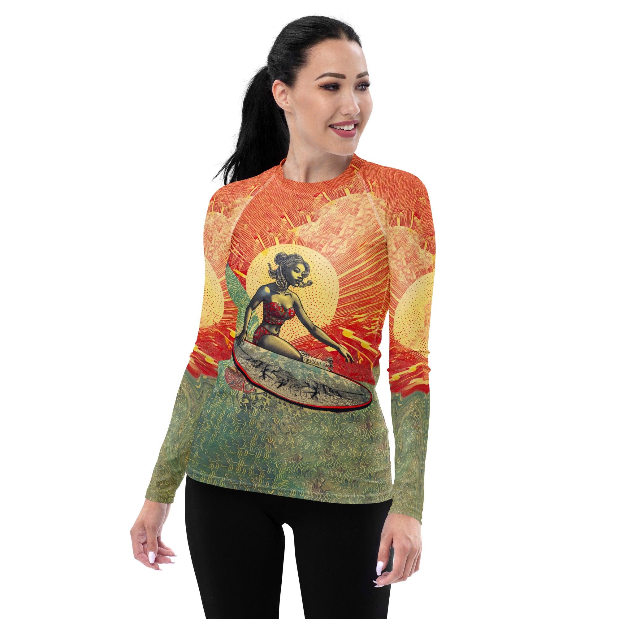 Mermaid's Song Surf Rash Guard - Beyond T-shirts