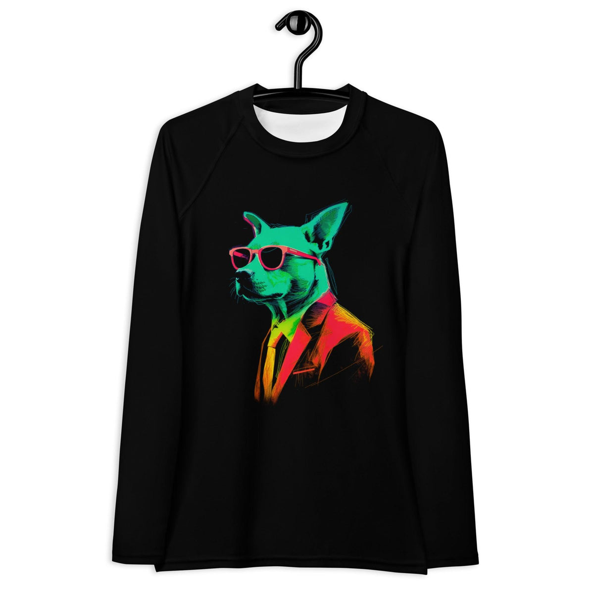 Playful Paws All-Over Print Women's Rash Guard - Beyond T-shirts