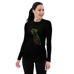 Wild at Heart All-Over Print Women's Rash Guard - Beyond T-shirts