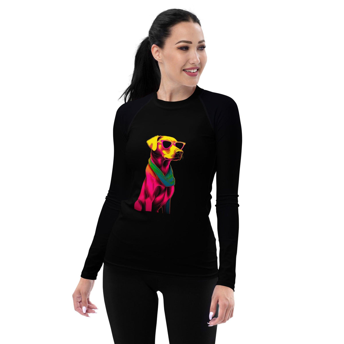 Playful Paws Women's Rash Guard - Beyond T-shirts