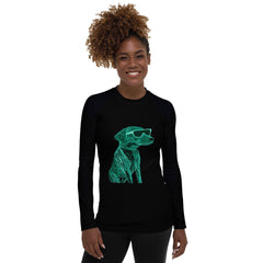 Woof Haven Women's Rash Guard - Beyond T-shirts