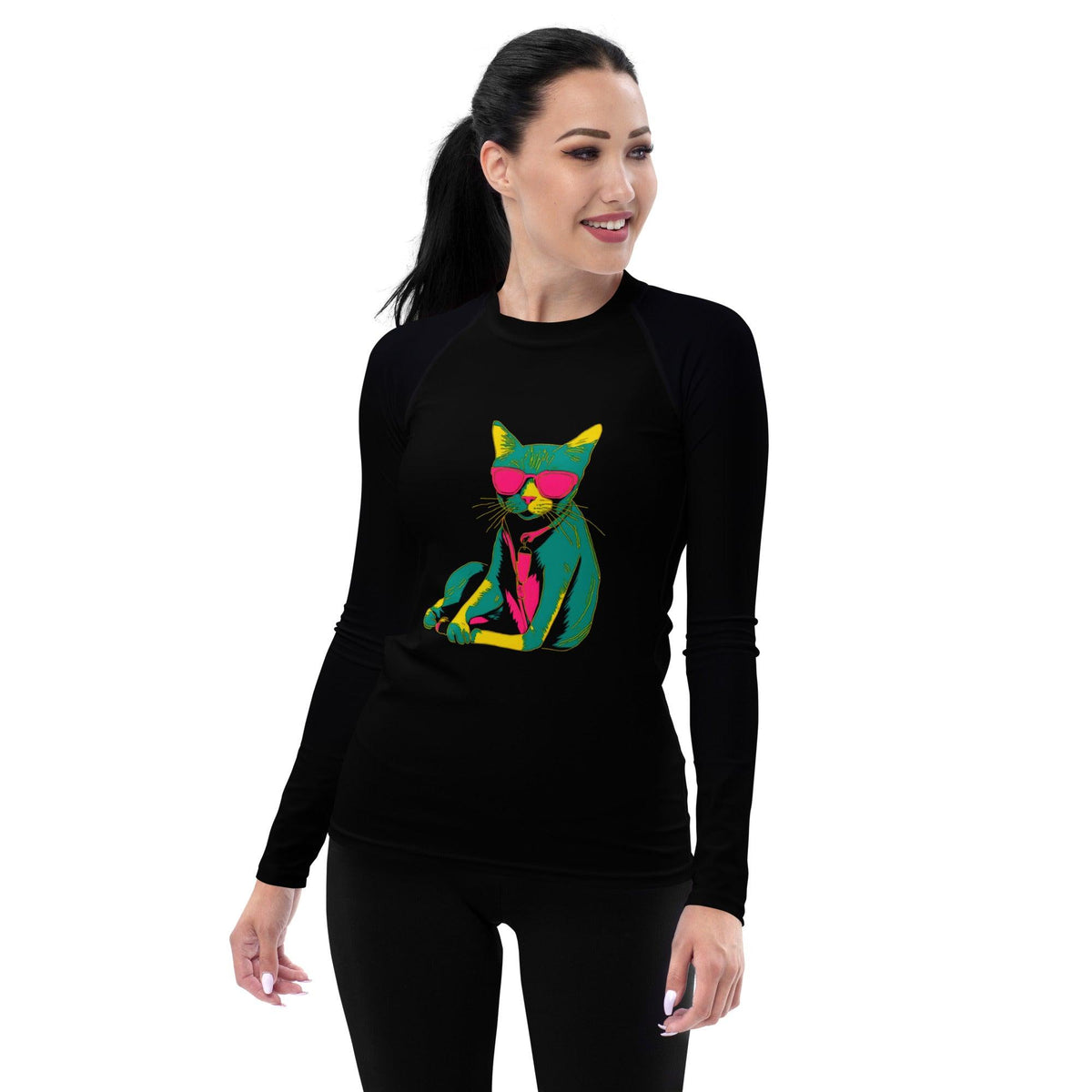 Charming Catnap Women's Rash Guard - Beyond T-shirts