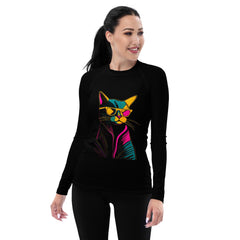 Urban Cat Vibes Rash Guard Ensemble - Beyond T-shirts