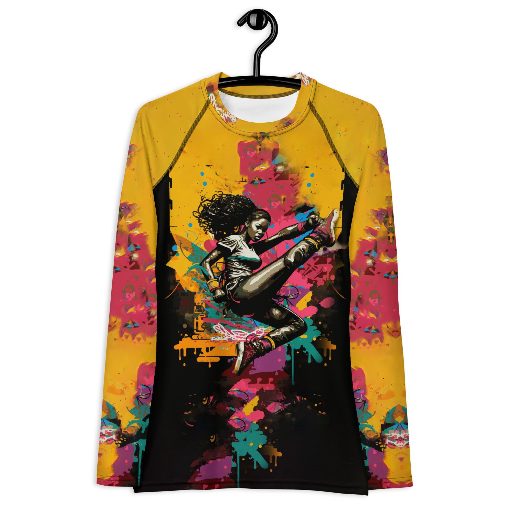 Kickboxing Vibe All-Over Print Rash Guard - Beyond T-shirts