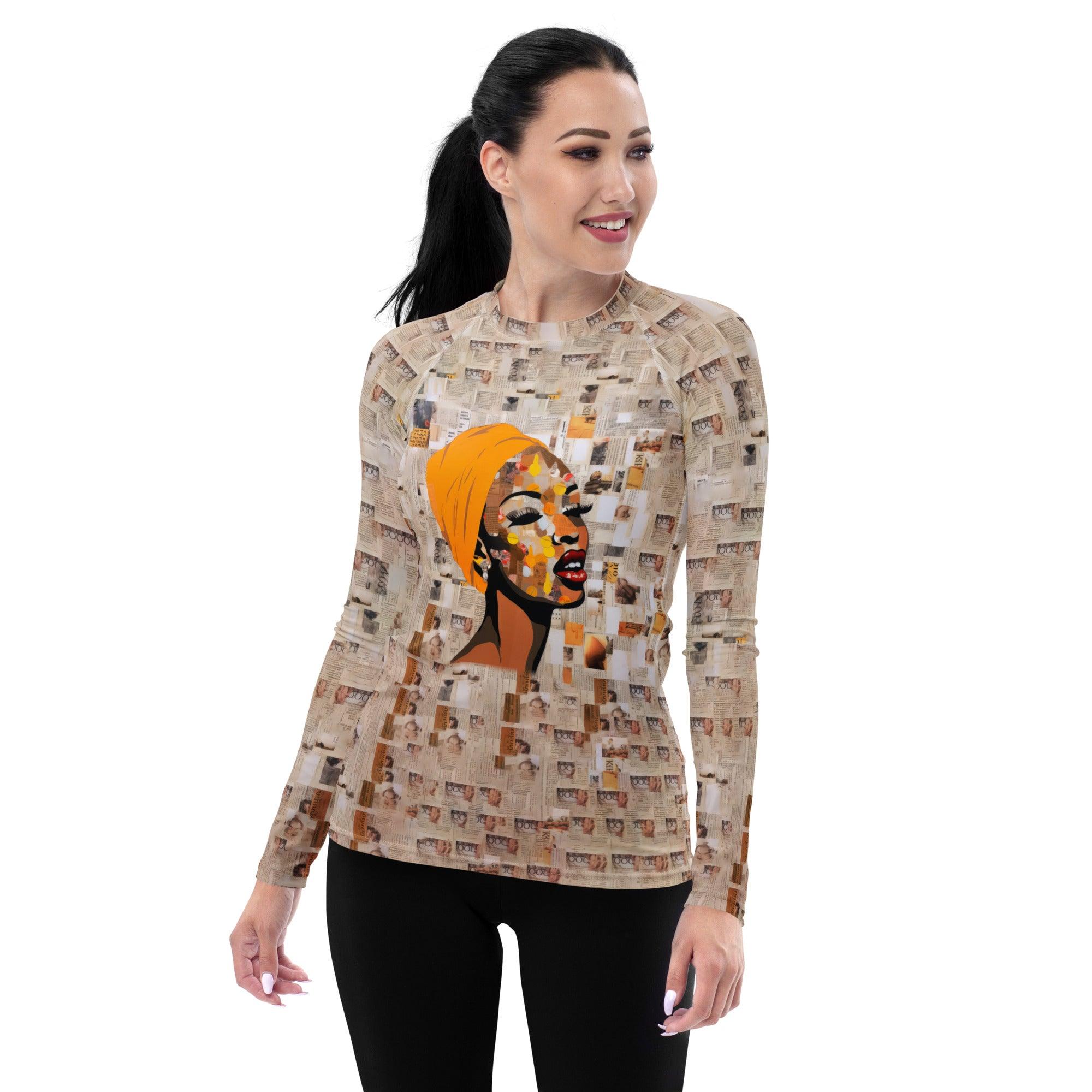 Musician's Haven Women's All-Over Print Rash Guard - Beyond T-shirts