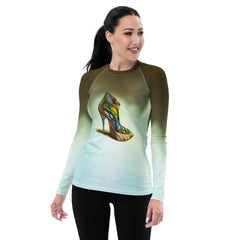 NeoNova Futuristic Shoes Women's Rash Guard - Beyond T-shirts