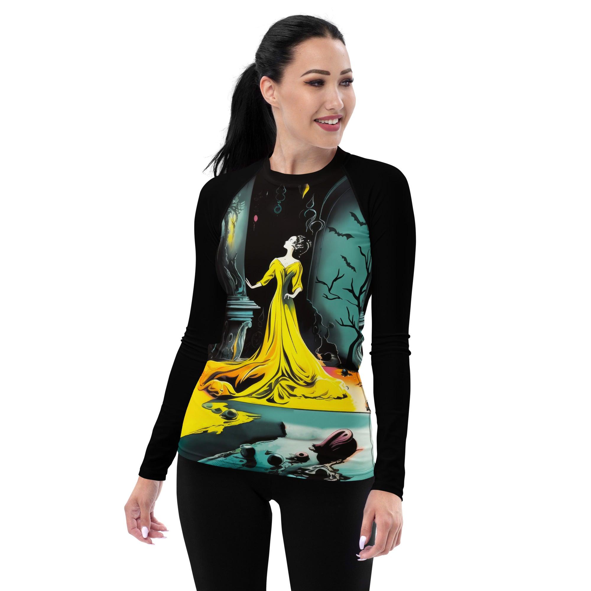 Creepy Crawlies Halloween Women's Rash Guard - Beyond T-shirts