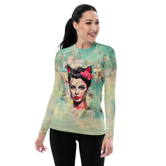 Jazz Nights All-Over Print Women's Rash Guards - Beyond T-shirts