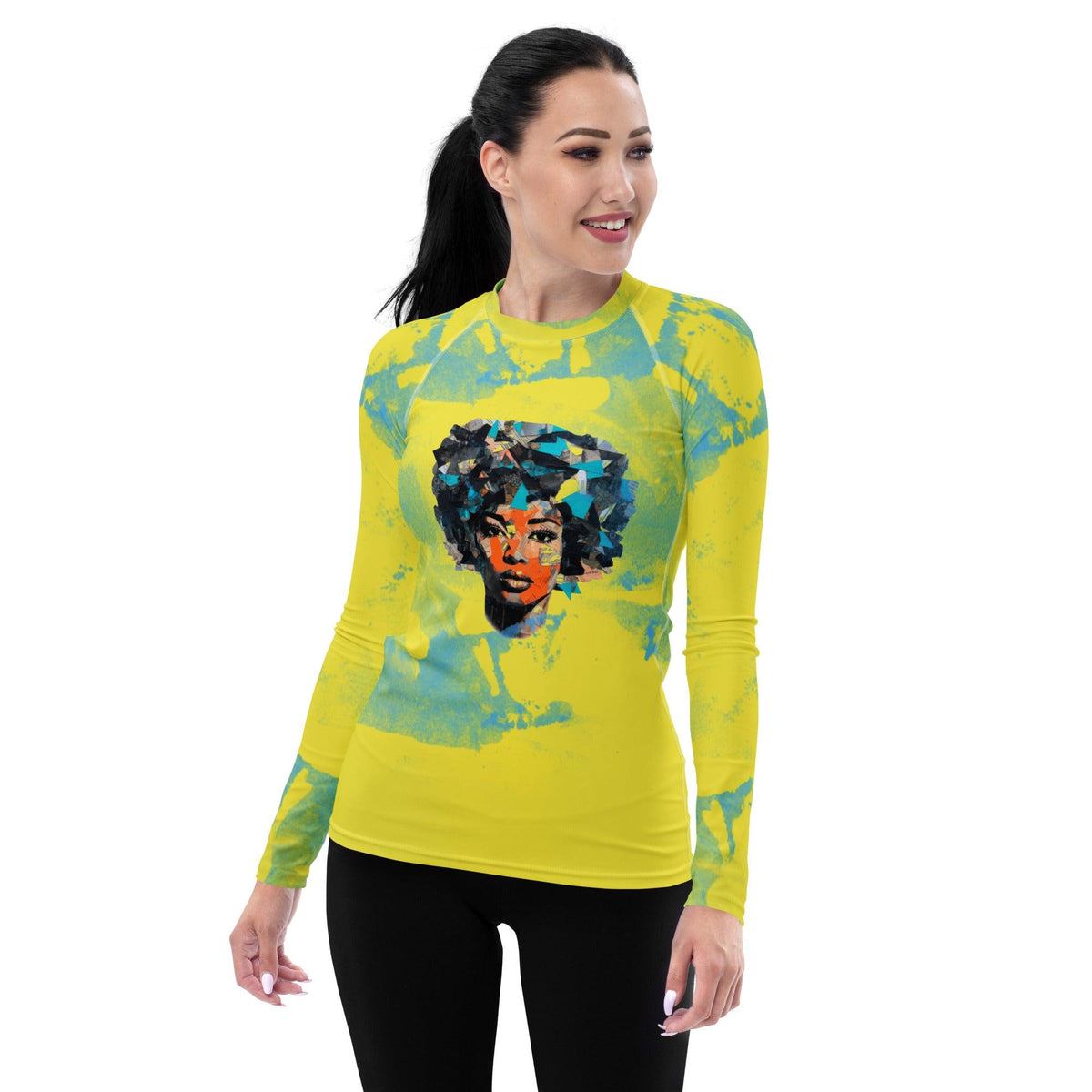 Rock 'n' Roll Legends Unite Women's All-Over Print Rash Guards - Beyond T-shirts