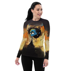 Haunted Forest Women's Rash Guard - Beyond T-shirts