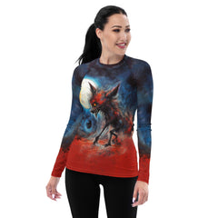 Halloween Moonlit Haunt Rash Guard - Beyond T-shirts