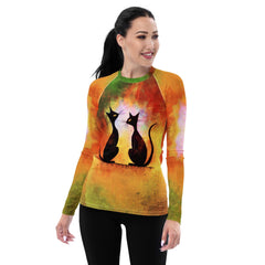 Creepy Crawlers Halloween Women's Rash Guard - Beyond T-shirts