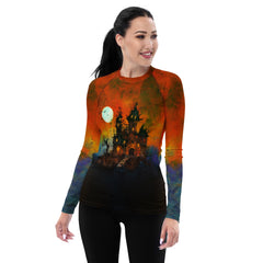 Halloween Magic All-Over Print Women's Rash Guard - Beyond T-shirts