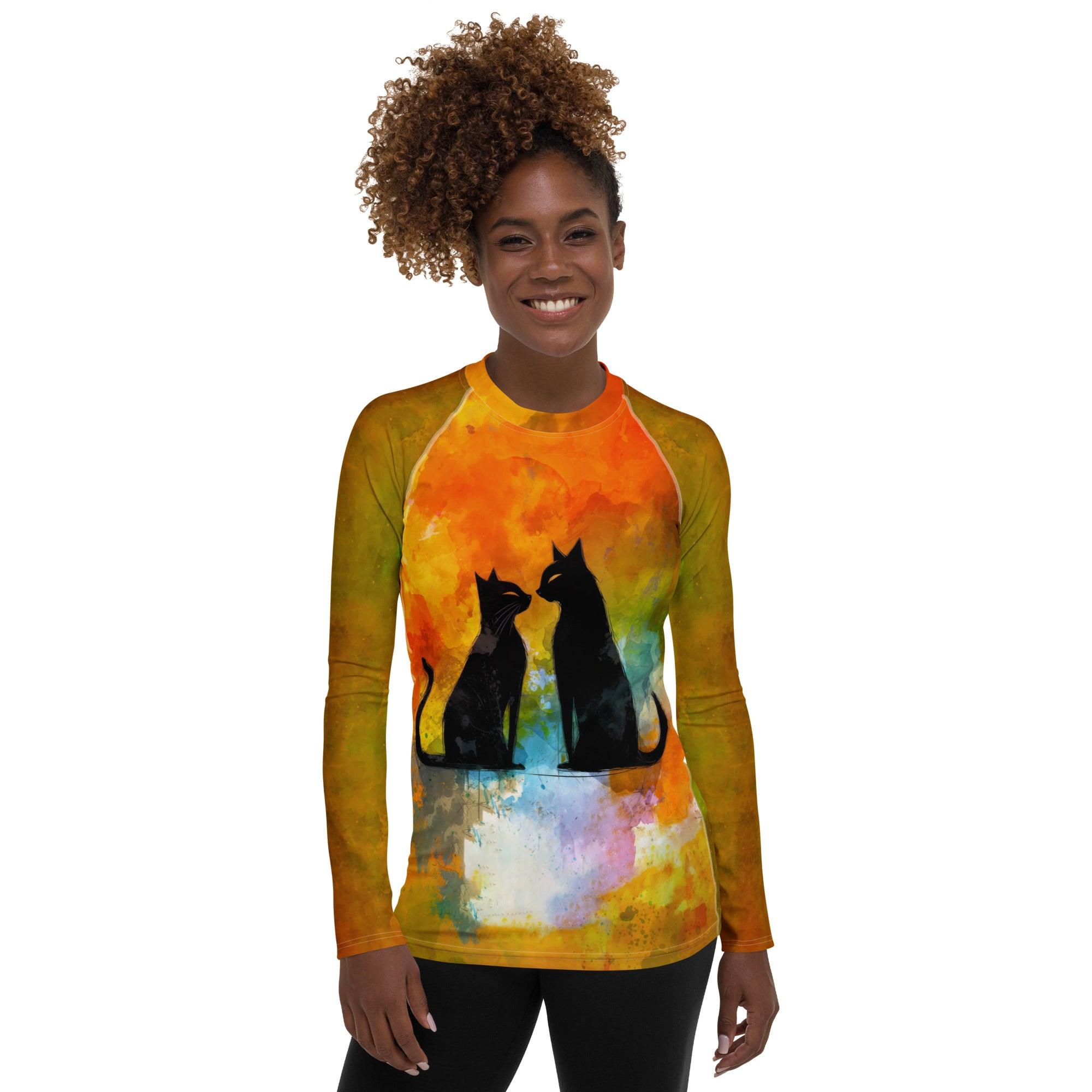 Boo tiful Night Halloween Women's Rash Guard - Beyond T-shirts