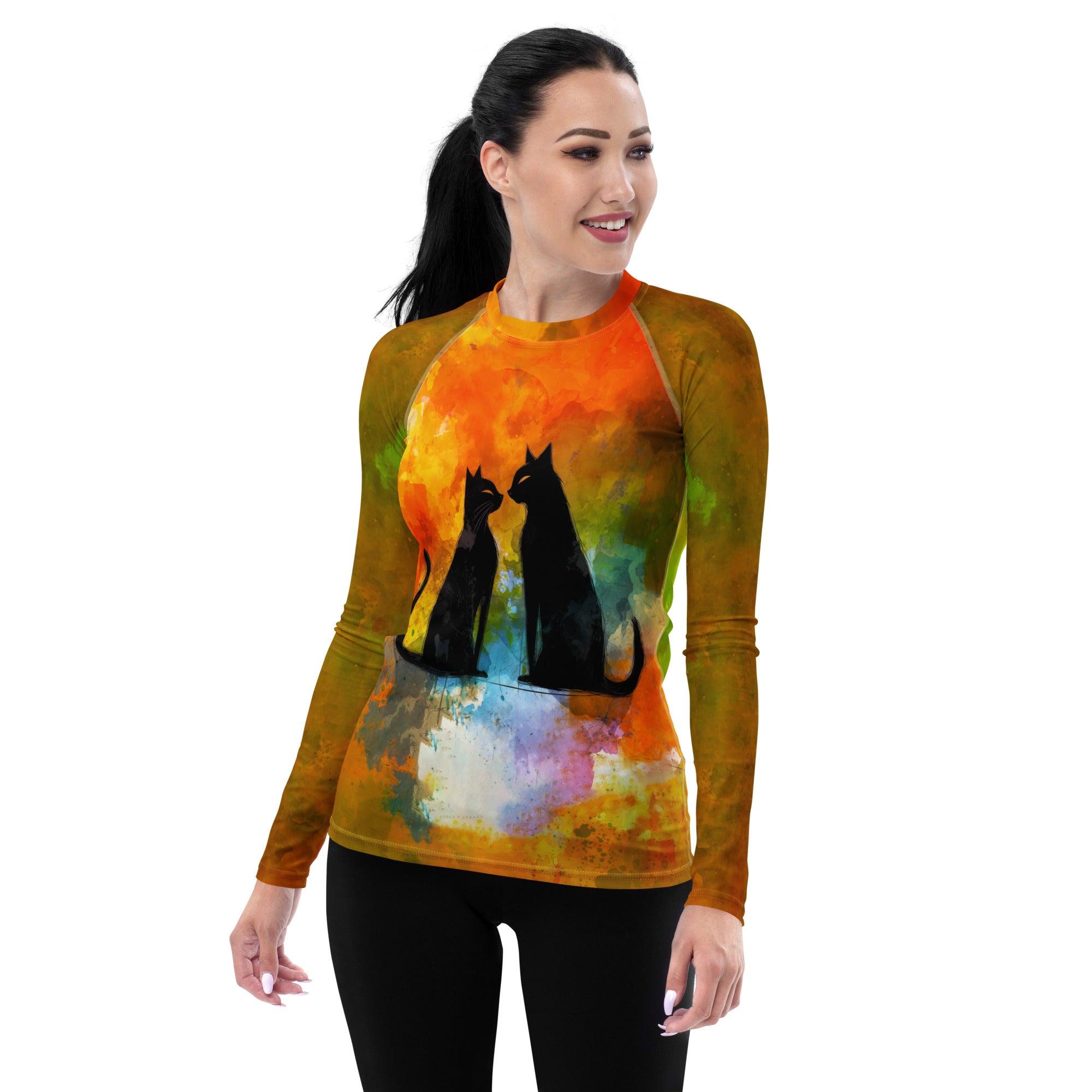 Boo tiful Night Halloween Women's Rash Guard - Beyond T-shirts