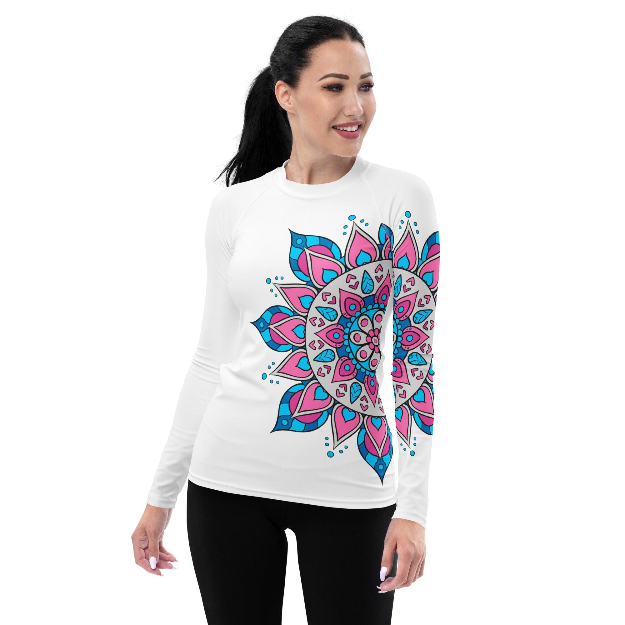 Sacred Mandala Women's Rash Guard - Beyond T-shirts