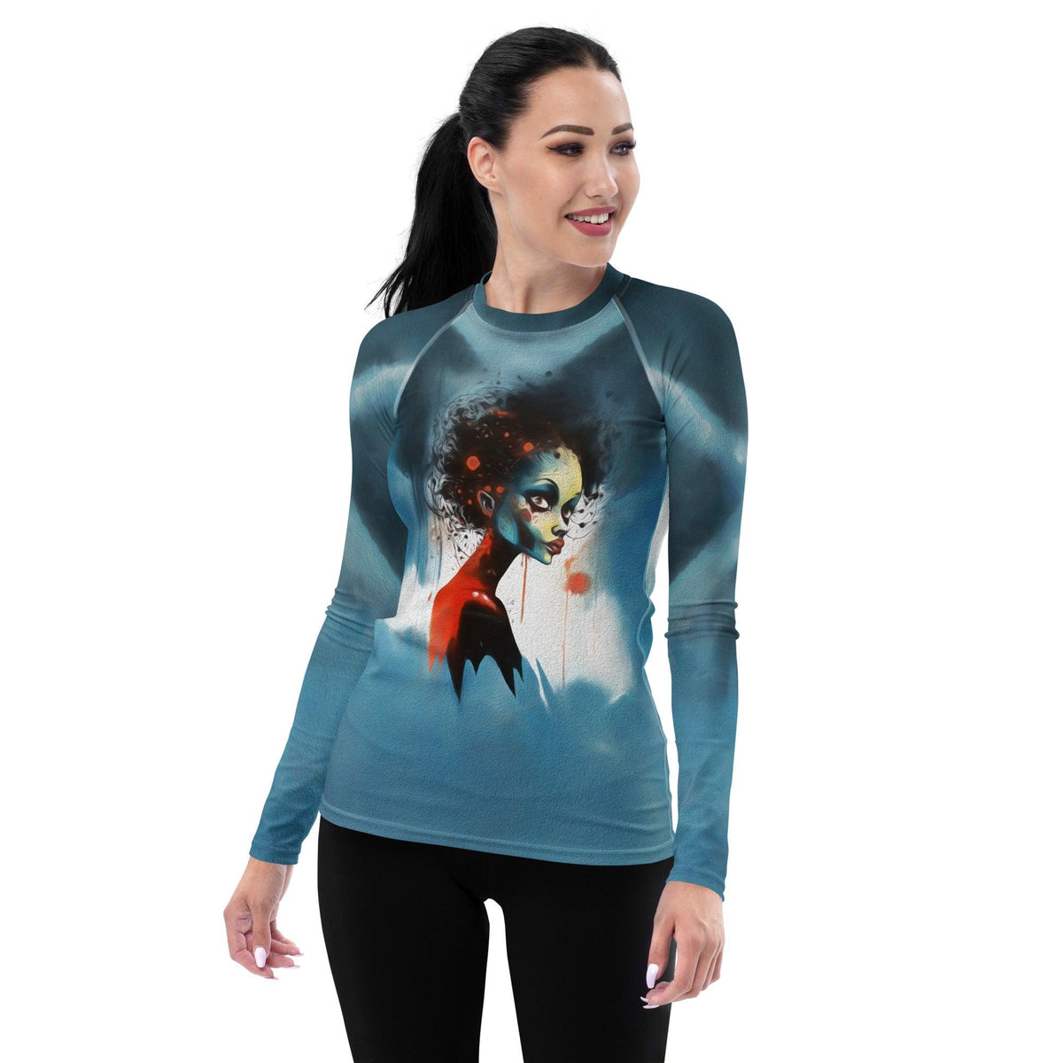 Creepy Crawlers Women's Halloween Surf Shirt - Beyond T-shirts