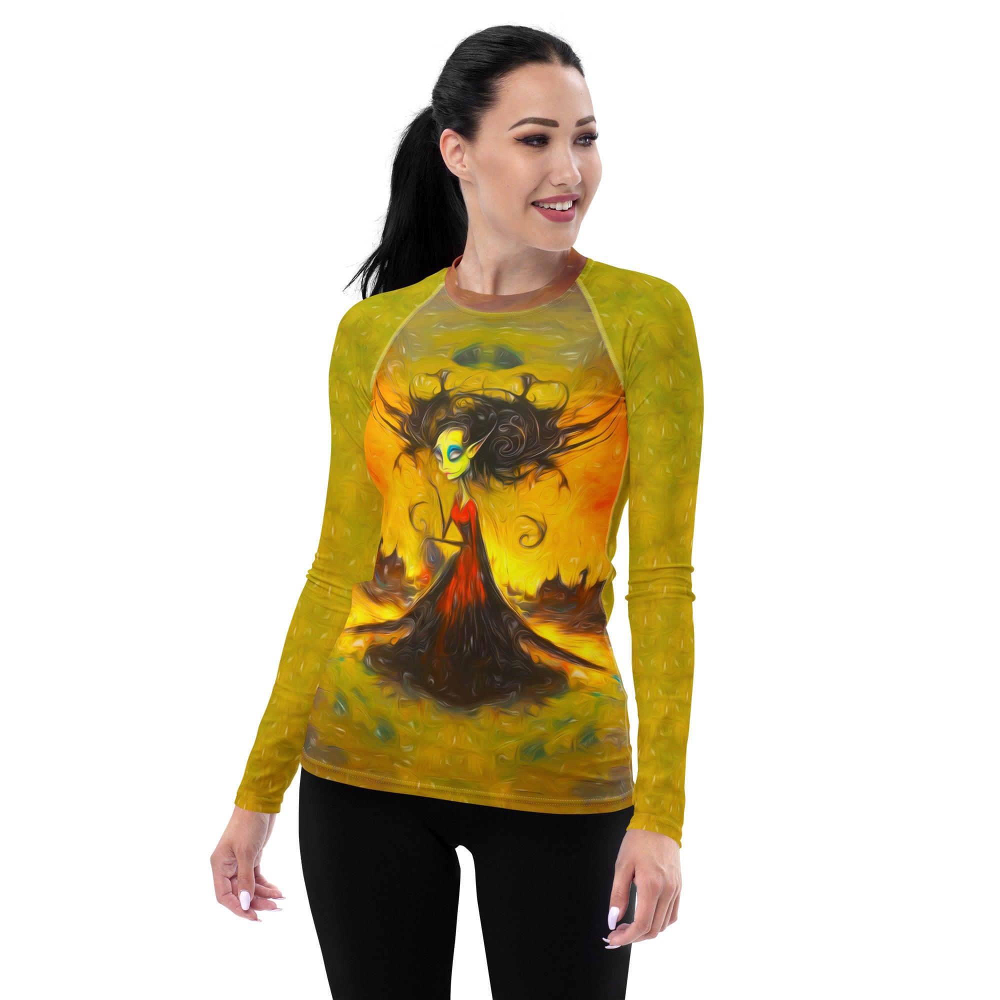 Haunted Forest Women's Halloween Surf Top - Beyond T-shirts