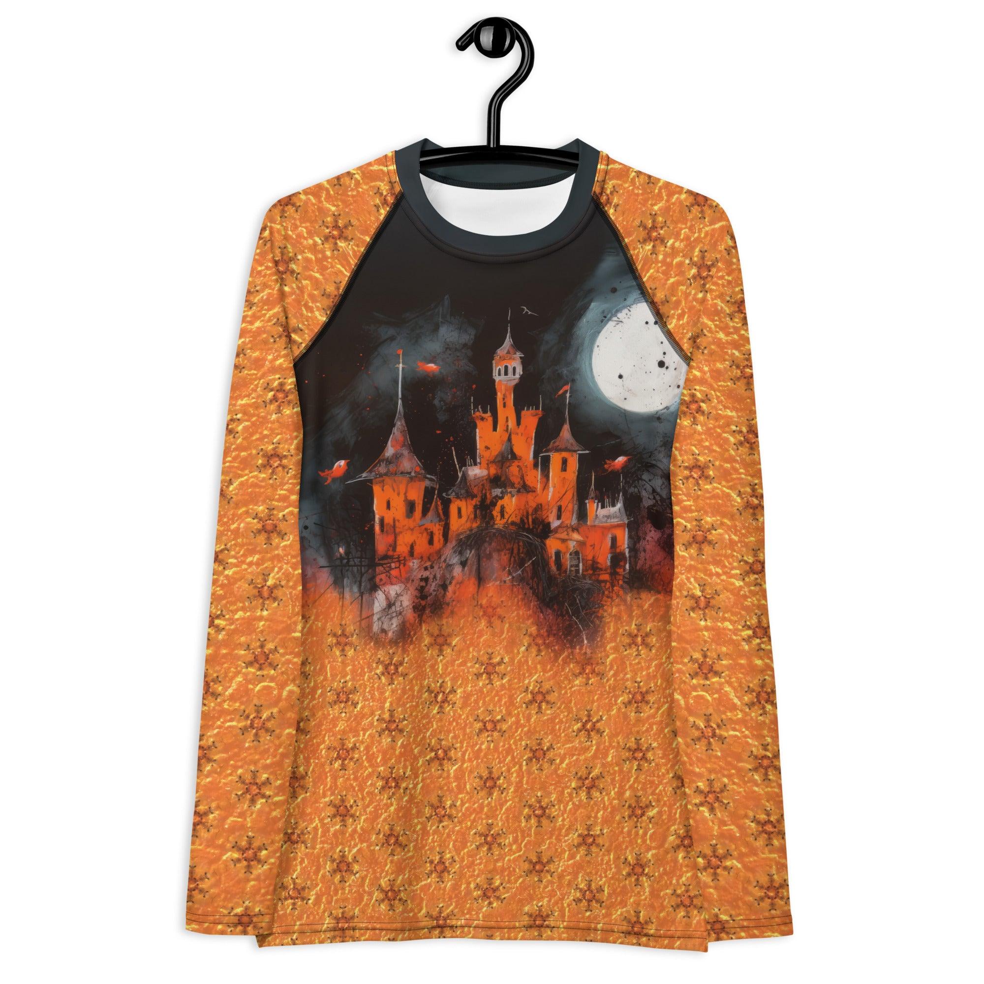 Ghostly Graveyard All-Over Print Rash Guard - Beyond T-shirts