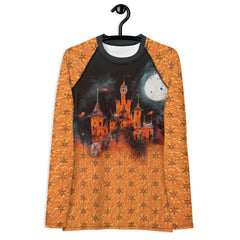 Ghostly Graveyard All-Over Print Rash Guard - Beyond T-shirts