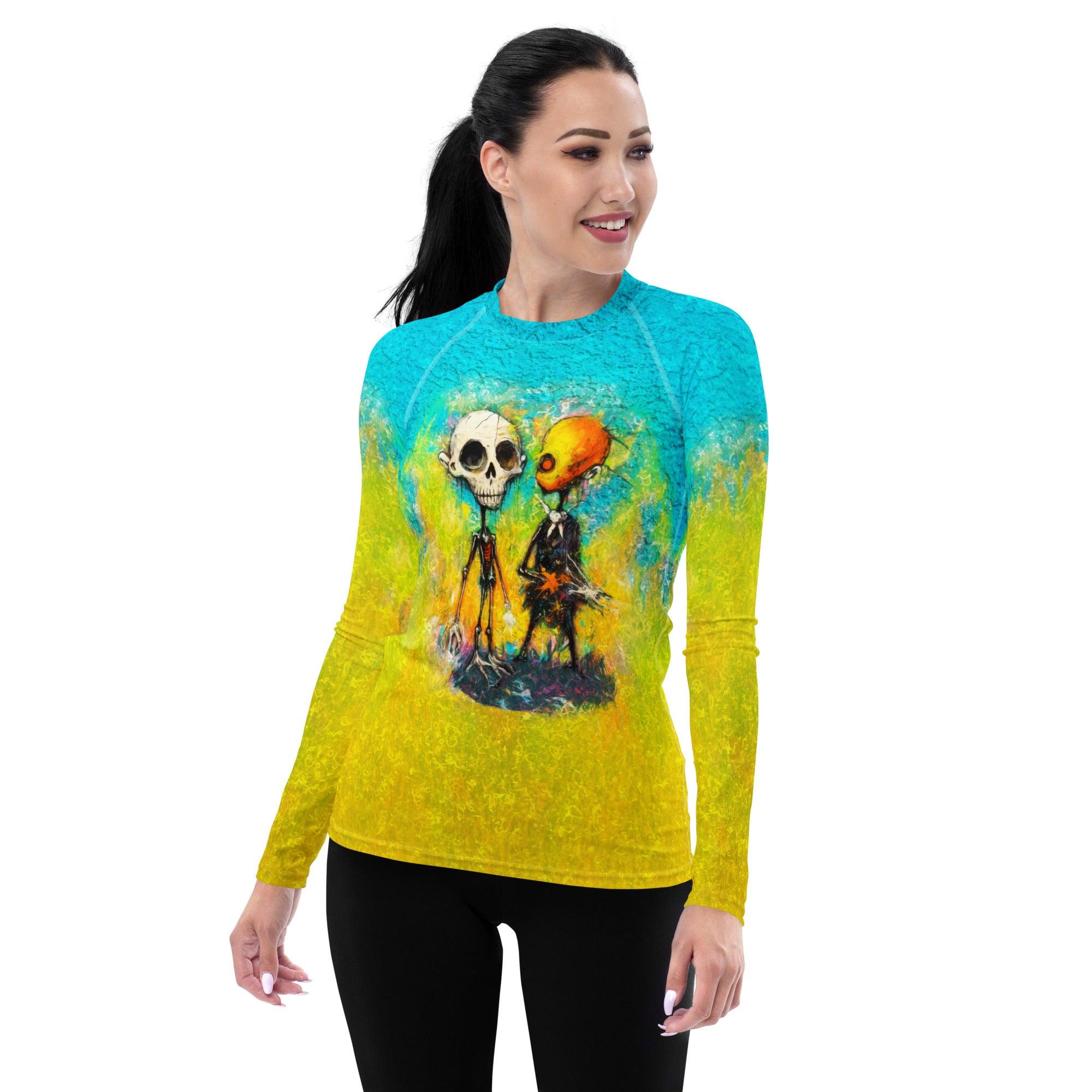 Haunted Mansion Halloween Rash Guard - Beyond T-shirts