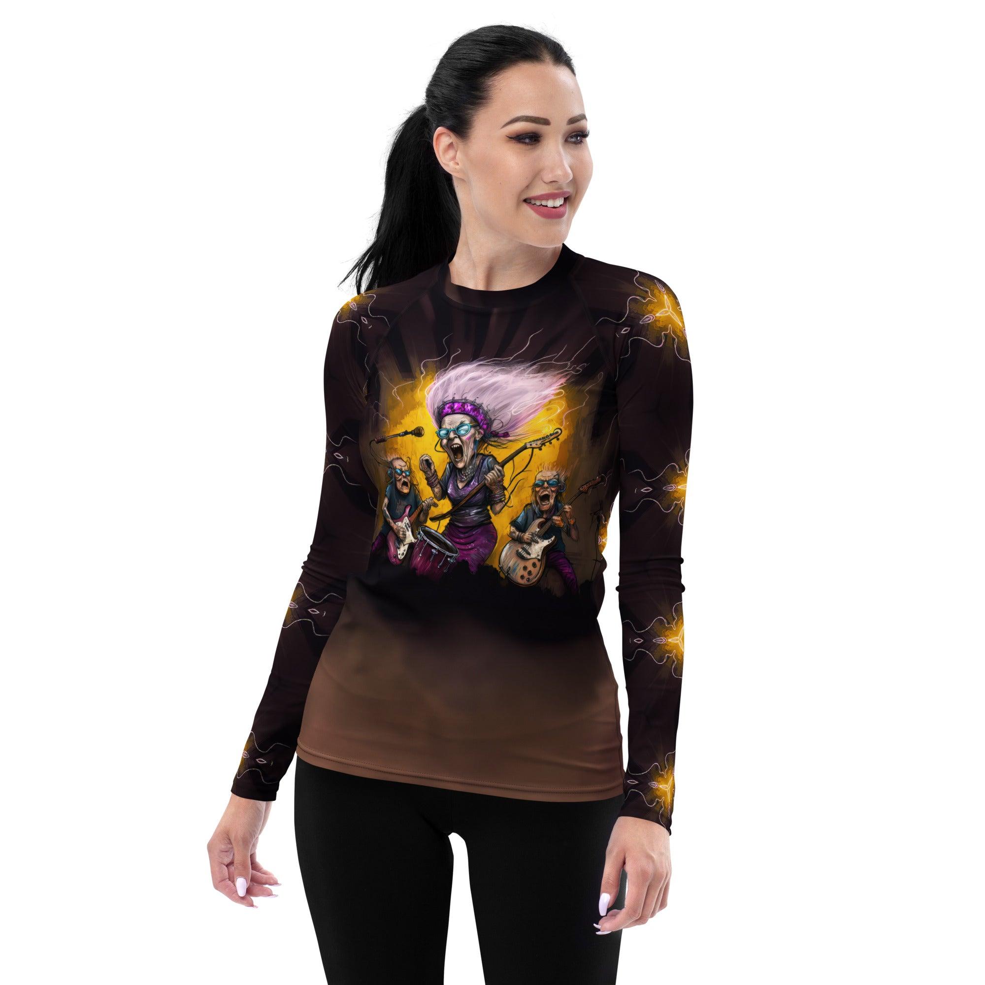 Urban Soundscapes Women's Rash Guard - Beyond T-shirts