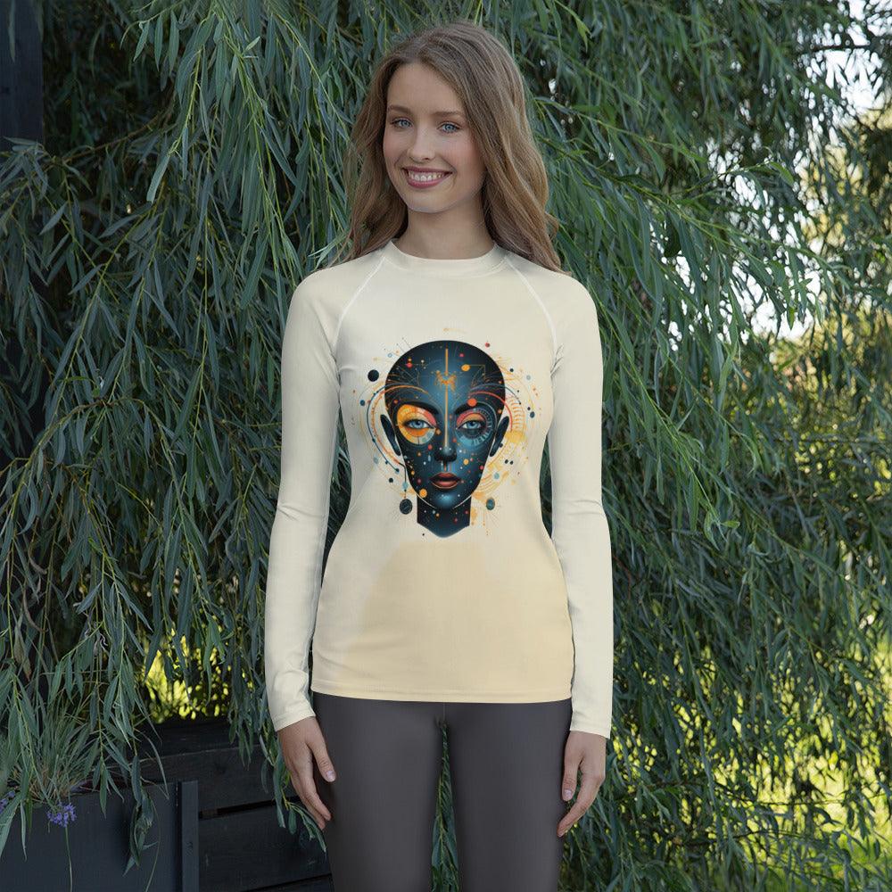 Abstract Visions of Femininity: Rash Guard - Beyond T-shirts