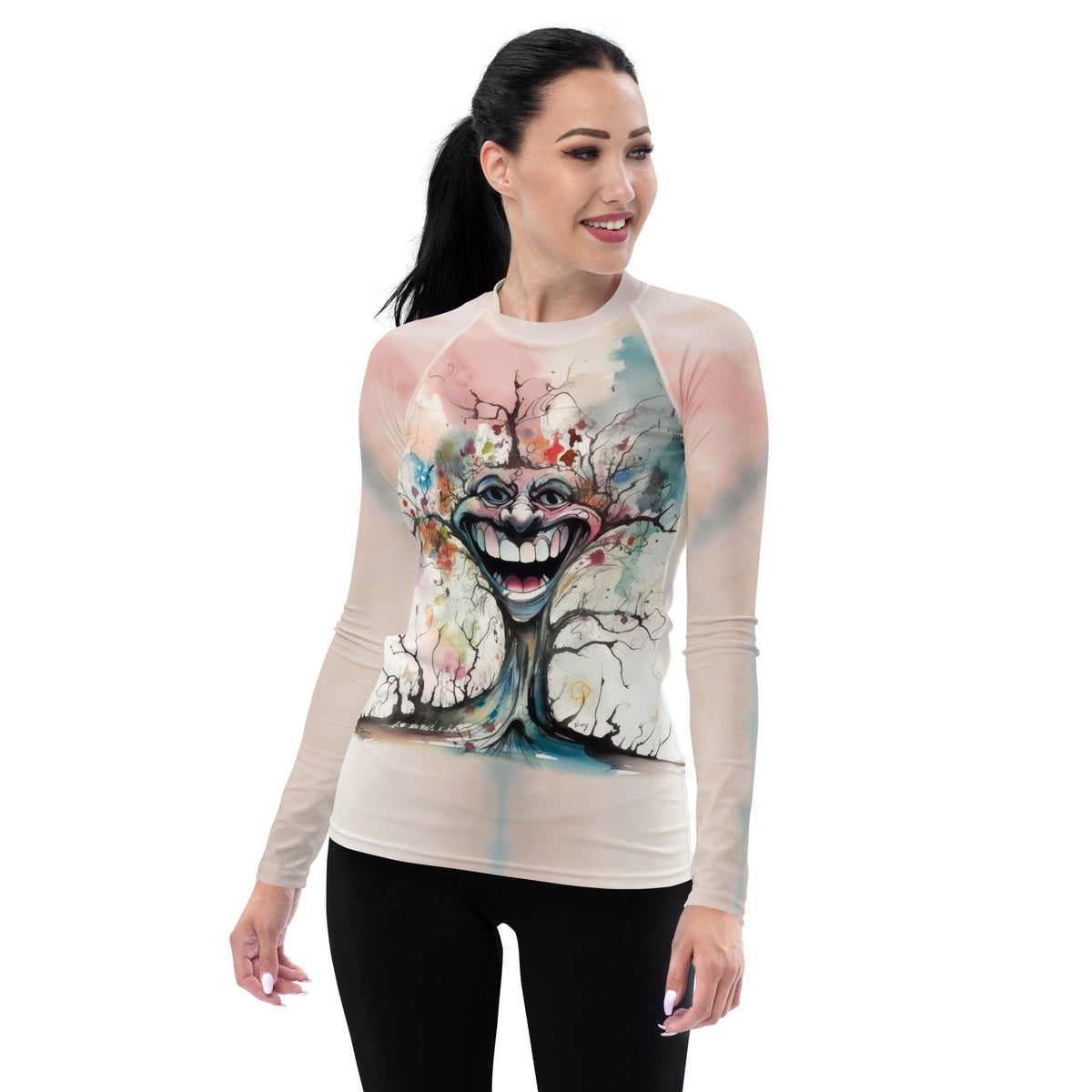 Lyrical Layers Caricature Rash Guard - Beyond T-shirts