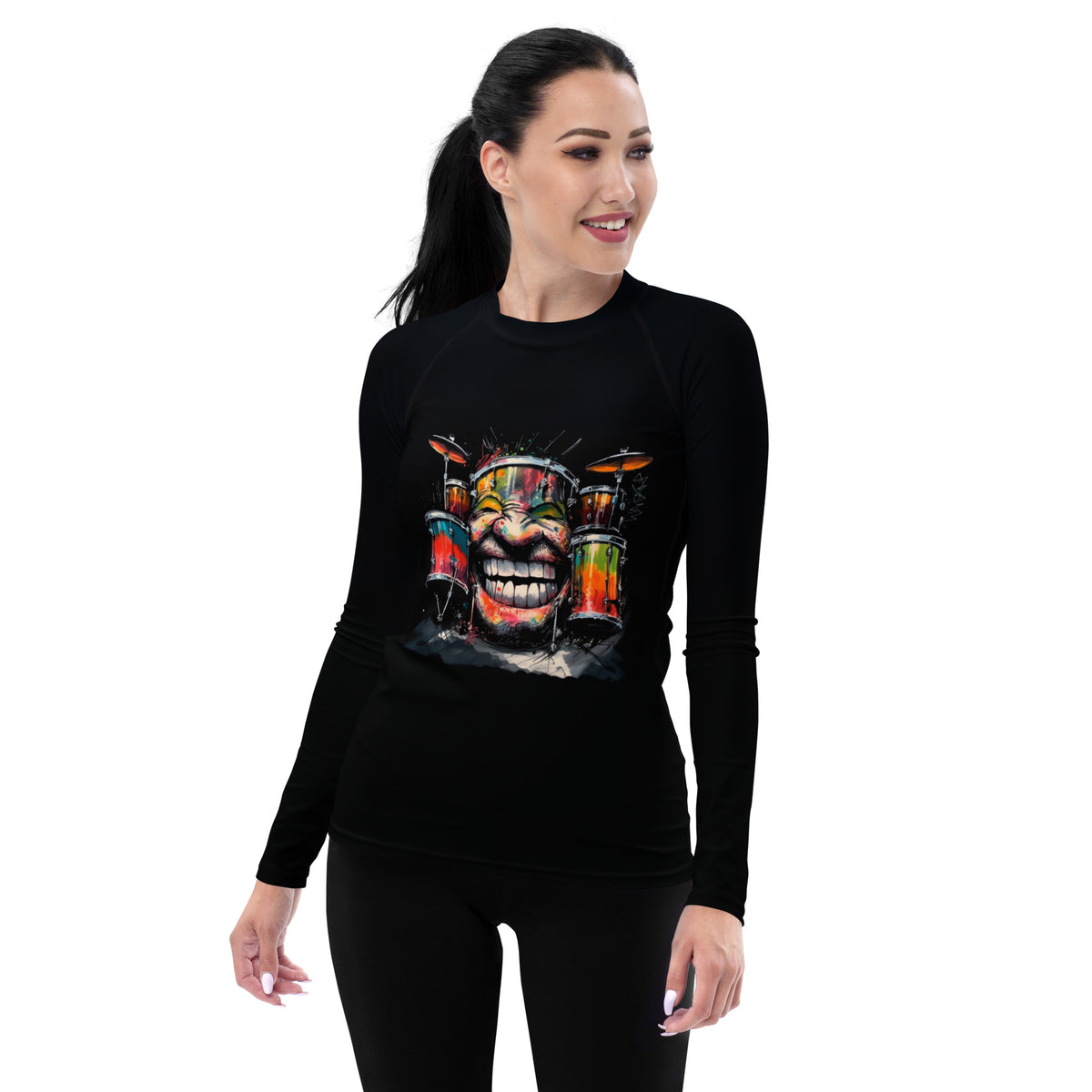 Comical Concertos Caricature Rash Guard