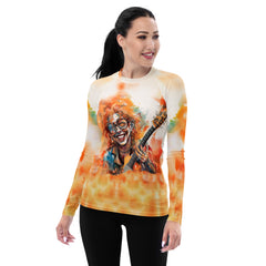 Tuneful Toons Caricature Rash Guard