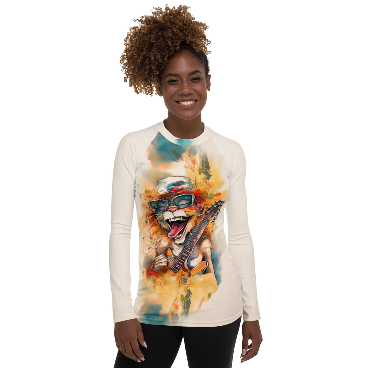 Rhythmic Renderings Caricature Rash Guard