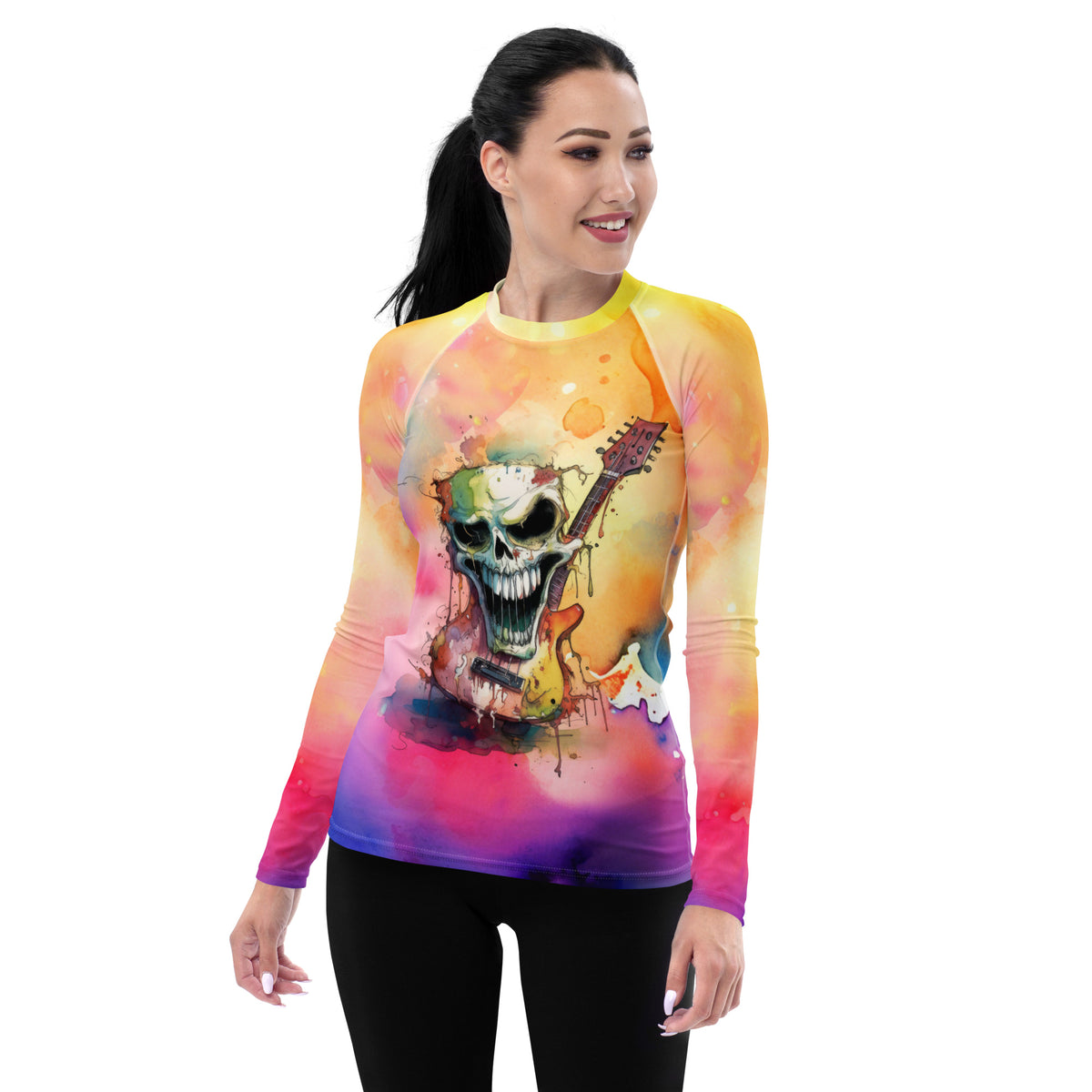 Melodic Mirth Women's Rash Guard