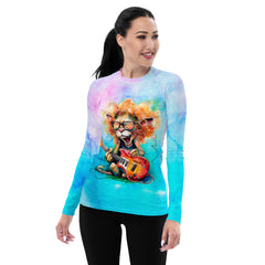 Conductor's Comedic Concerto Women's Rash Guard