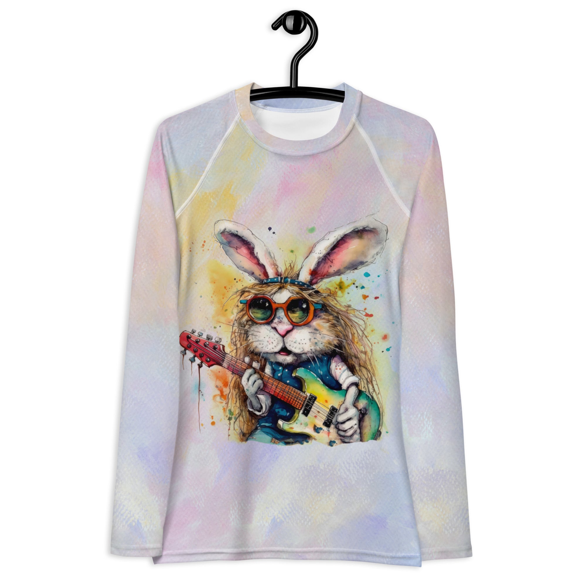 Wear Rash Guards Animation Accordion's Animated Adventures Women's Rash Guard | Musical Apparel ...