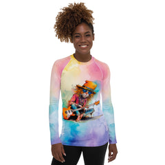 Banjo's Breezy Ballad  Women's Rash Guard