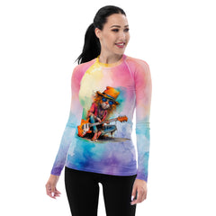 Banjo's Breezy Ballad  Women's Rash Guard